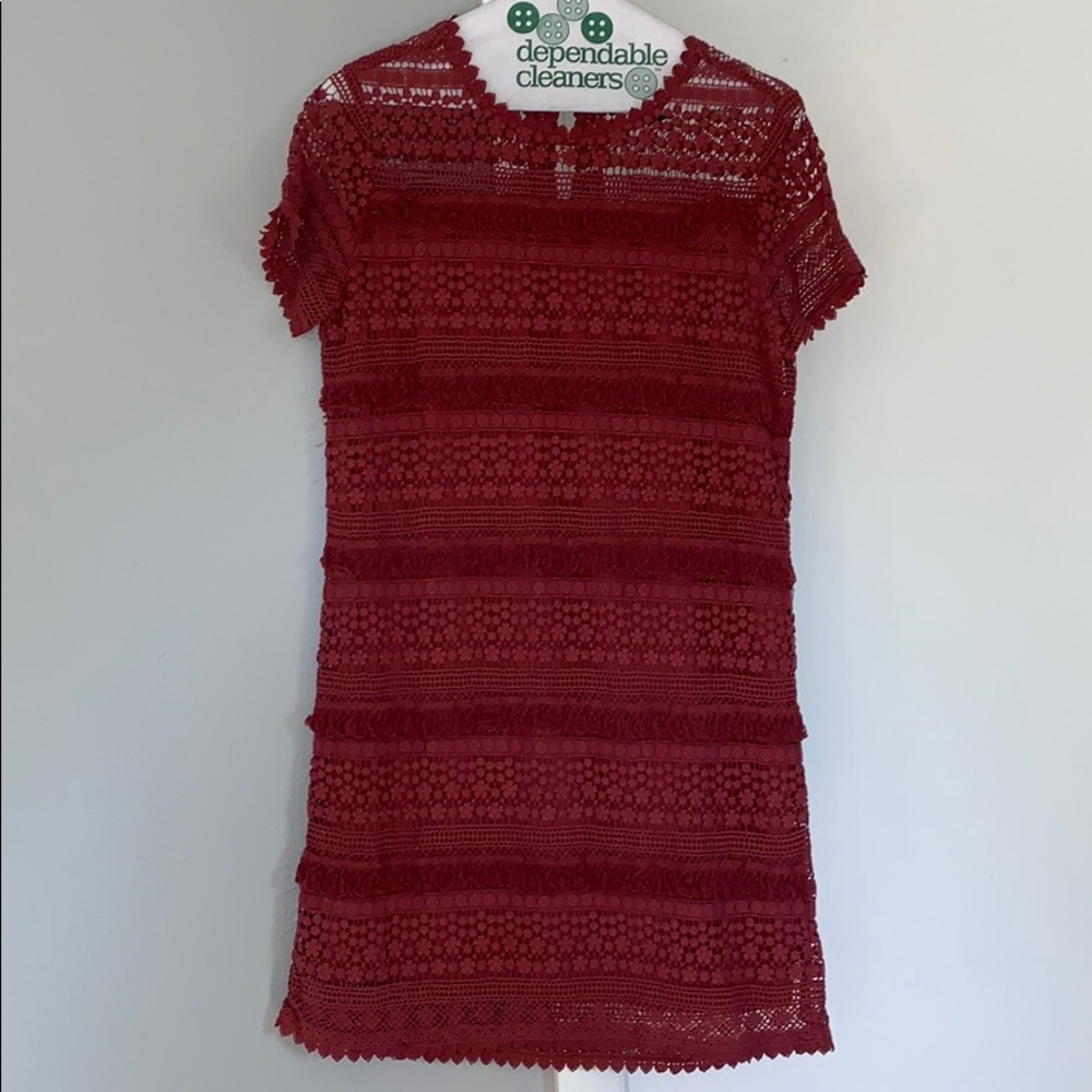 Anthropologie lace dress